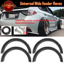4 Pcs Fr Arch Carbon Effect 2.3 Wide Body Kit Fender Flares Extension For Bmw
