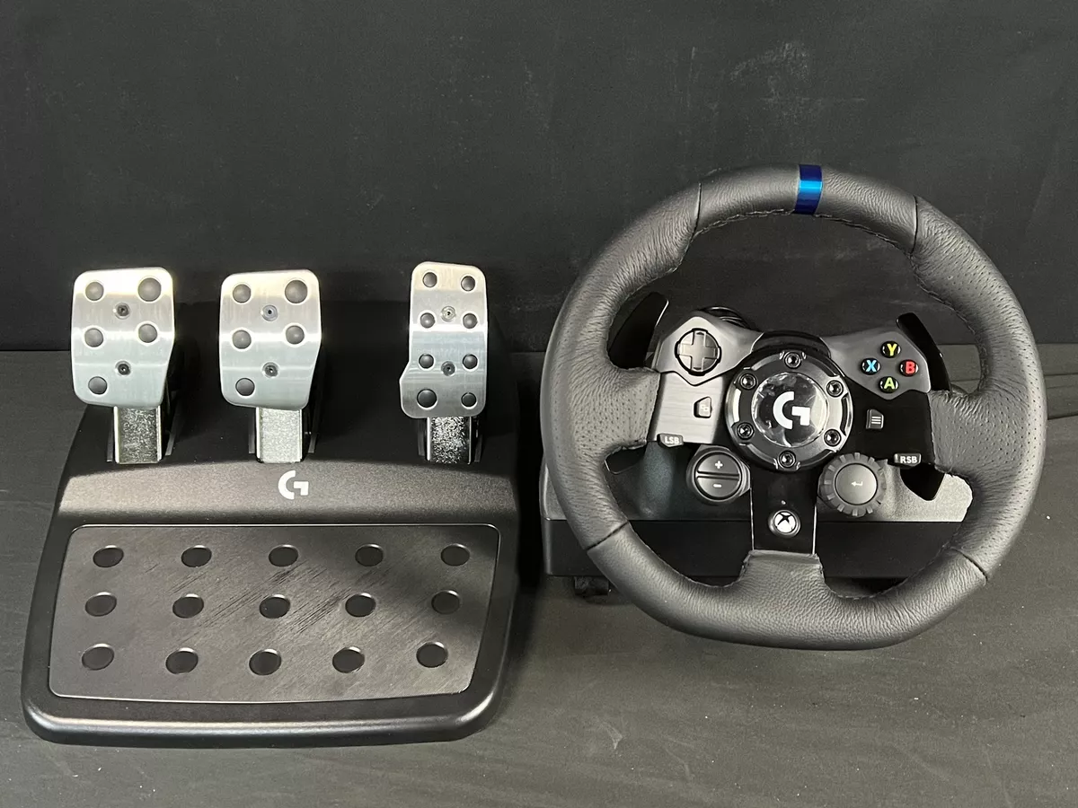 Logitech G923 - Wheel and pedals set - wired - for PC, Microsoft Xbox One,  Microsoft Xbox Series S, Microsoft Xbox Series X