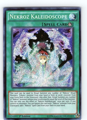 Yugioh Nekroz Deck - Emilia Brionac Trishula Avance Kaleidoscope Ritual