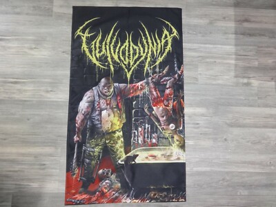 Vulvodynia Flag Flagge Poster Slam Death Metal Signs of the Swarm Fallujah