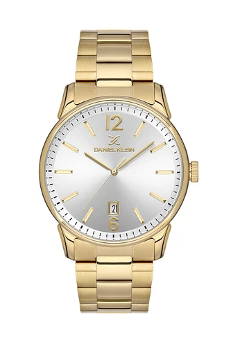 Daniel Klein Premium Men Gold/Silver Dial Watch