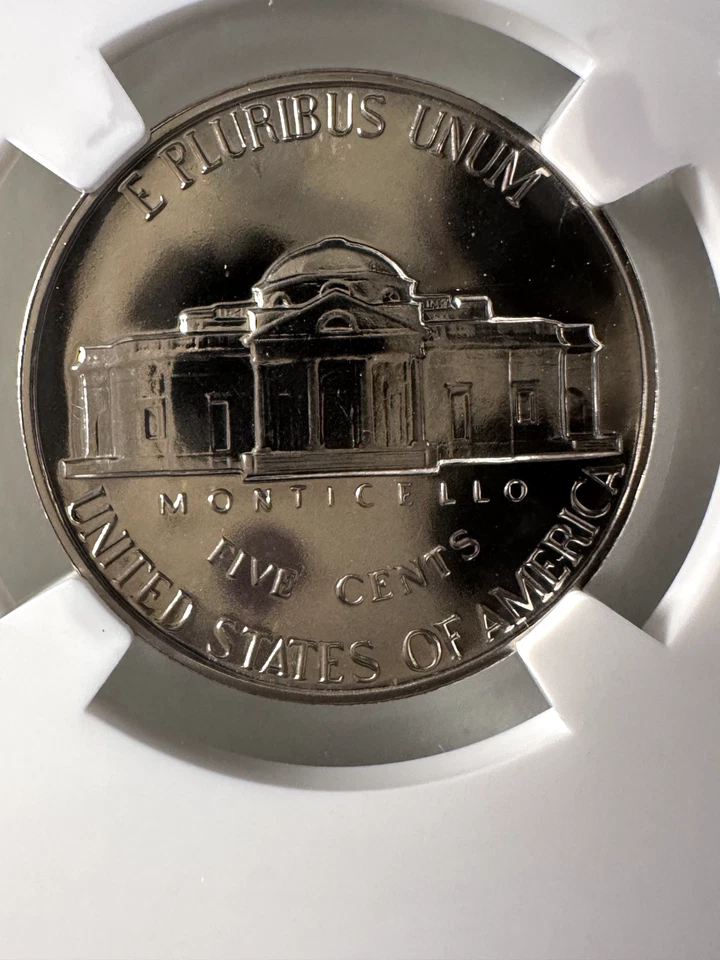 1963 Jefferson Nickel NGC PF69 Proof 5C Brilliant Mirror Finish Gem Proof - Image 4 of 4