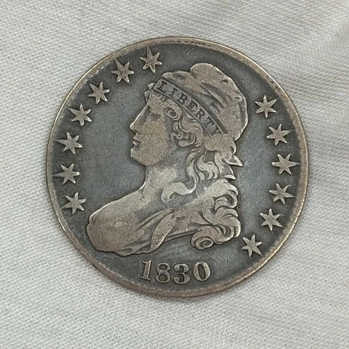 1830-P Capped Bust Half Dollar — photo from another recent sale