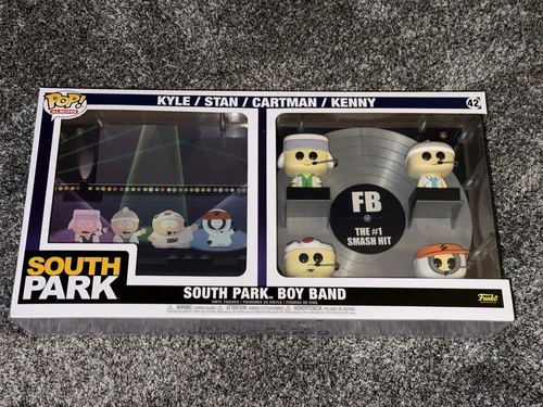 POP! Funko: South Park Boy Band Cartman Stan Kyle Kenny Figure Set FB
