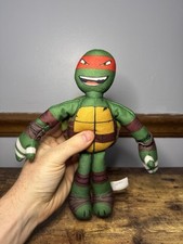 TMNT 2013 Raphael Talking Plush Teenage Mutant Ninja Turtles Plush - Viacom