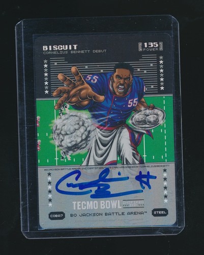 CORNELIUS BENNETT 2026 BO JACKSON BATTLE ARENA BISCUIT AUTO #COBA7
