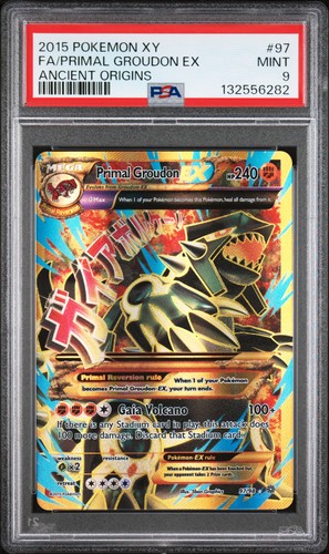 Primal Groudon-EX graded PSA 9 for sale on eBay