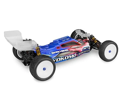 J Concepts 0321L F2 Yokomo Yz2 Cuerpo de Buggy Transparente con Aerowing, Ligero Foto 3 de 4