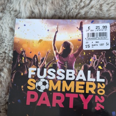 Fussball Sommer Party 2024 CD Compilation 2024 Polystar