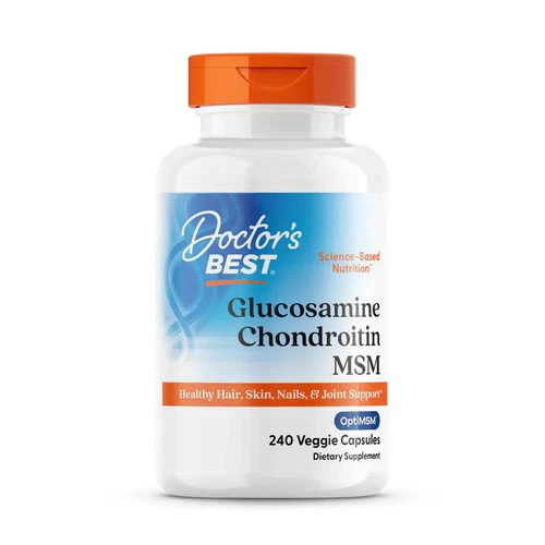 Doctor's Best - Glucosamine Chondroitin MSM 240 Capsules