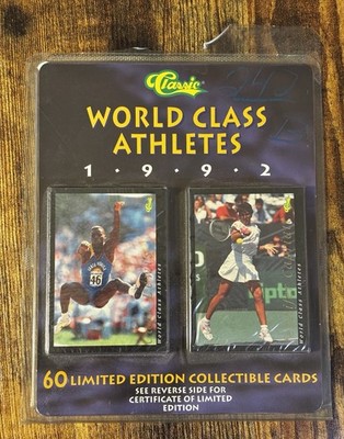Classic 1992 World Class Athletes 60 Card Set - Limited Edition Ali Bird Lewis
