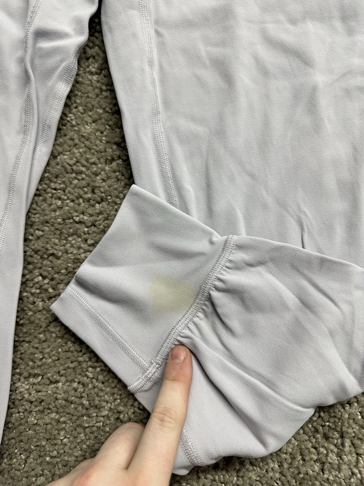 Pantalones de chándal Lululemon Align *MANCHA* azul claro tiro alto atletismo elásticos para mujer 10 Foto 2 de 4