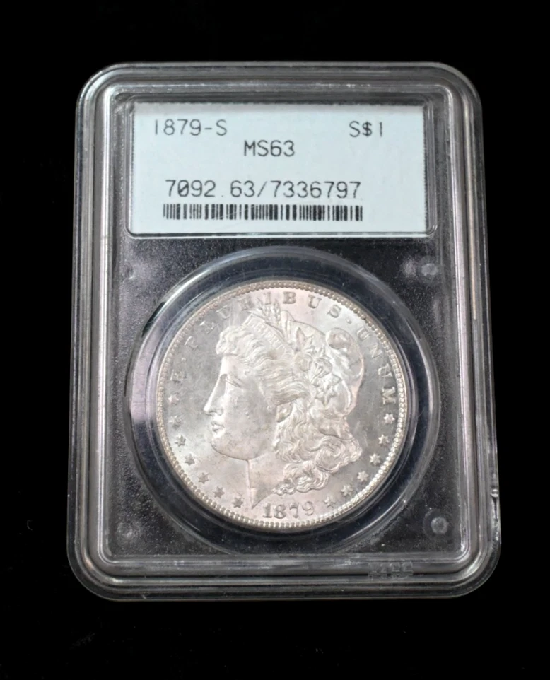 1879年 モルガン・ダラー PCGS MS63 1879 Grade MS 63 Morgan US Dollars for sale | eBay