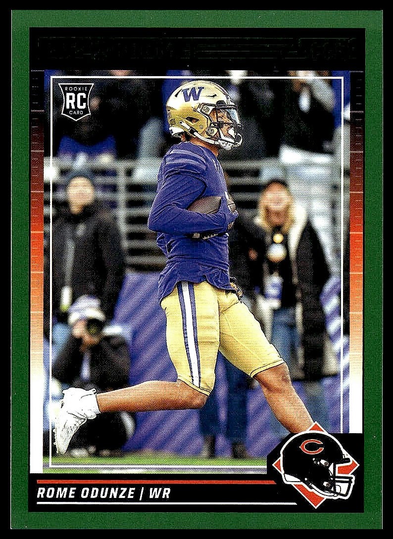 2024 Score #309 Rome Odunze Green RC