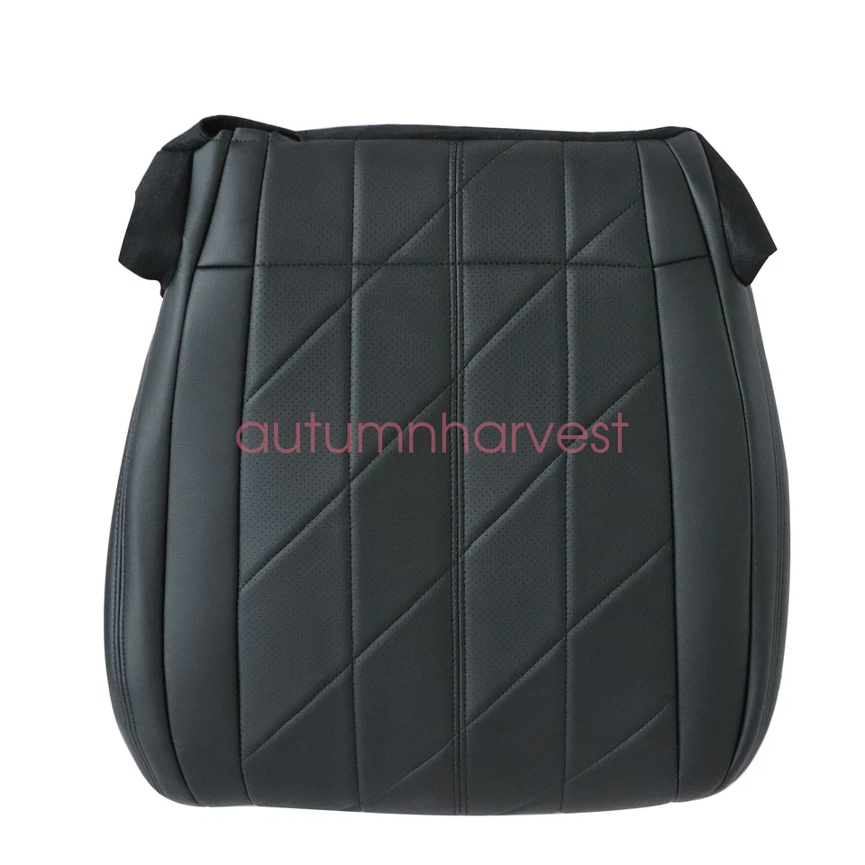 For 09-17 Infiniti FX35 FX37 FX50 Driver / Passenger Bottom Leather Cover -Black - Image 4 of 4