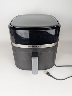 PowerXL Vortex Pro Air Fryer Black 8.4 qt Easy Clean Non-Stick