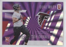 2017 Panini Unparalleled Class of 2017 Rookie Purple 22/149 Duke Riley #282 2zm