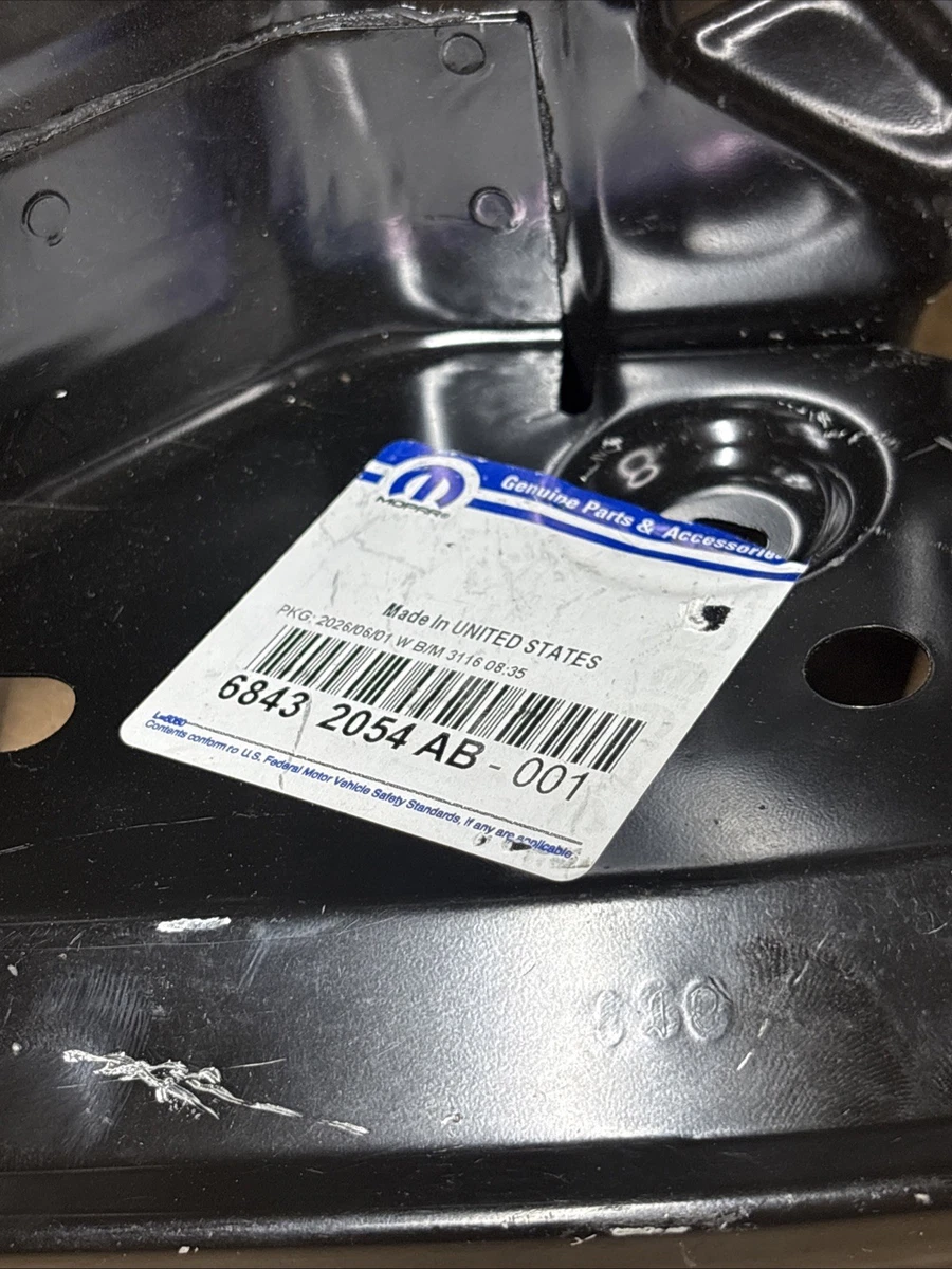 Genuine Mopar Taillamp Mounting Panel, Right - (68432054AB) photo 5