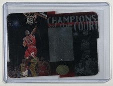 MICHAEL JORDAN 1995 UD SP UPPER DECK #C30 CHAMPIONS OF THE COURT DIE-CUT W/FILM