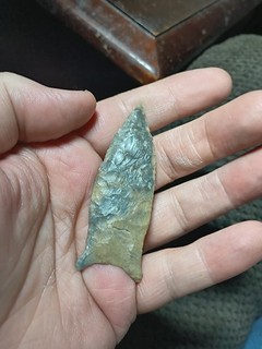 Authentic Kentucky Paleo Beaver Lake / Quad Point Indian Arrowhead COA 's