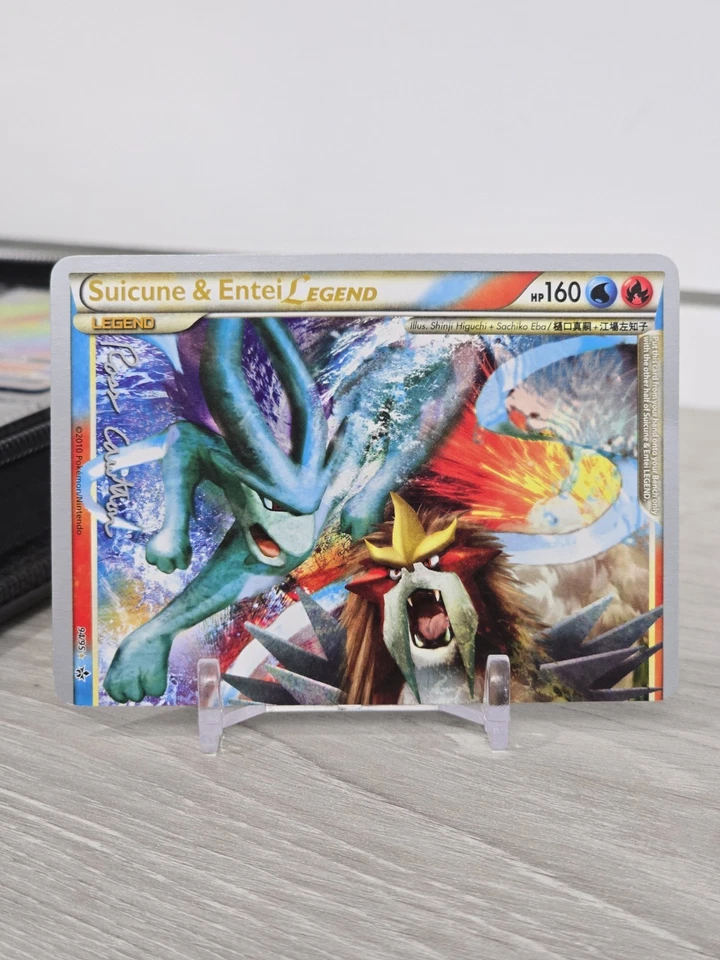 Pokémon Suicune & Entei Legend World Championship 2011 (94/95 - 95/95) Pair LP - Image 3 of 4