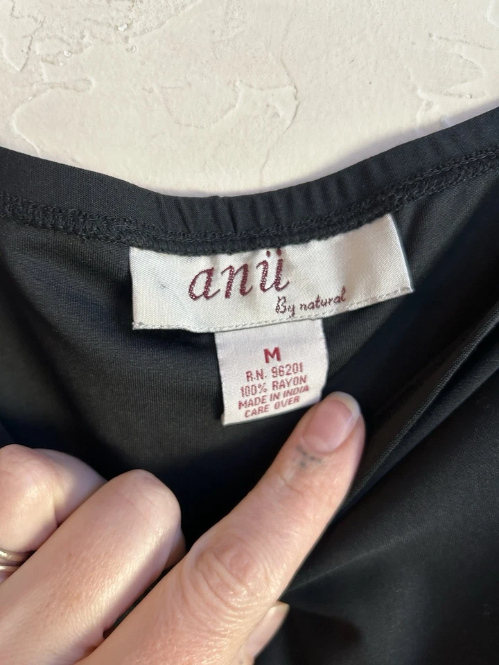 Maxi Falda Anu By Natural Con Volantes Florales en Niveles M Boho Hada Hippie Artística Foto 4 de 4