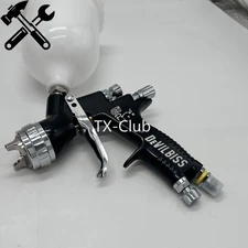 For DEVILBISS Black Spray Gun Plastic Cup Gti Pro Lite Te20 1.3 mm 600ml 703580
