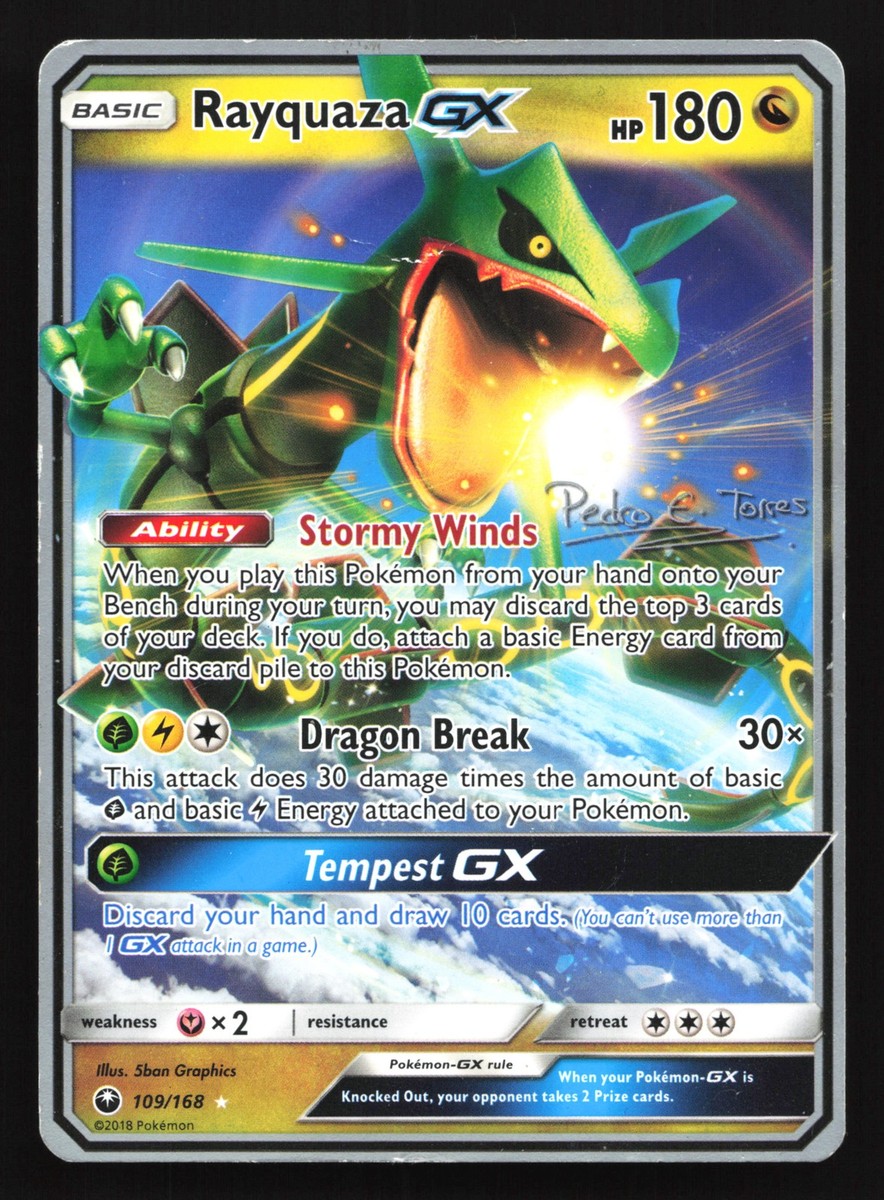 ★PSA10★【レックウザGX/RR】RAYQUAZA GX 100/173 Rayquaza GX 109/168 World Championship 2018 Ultra Rare Pokemon