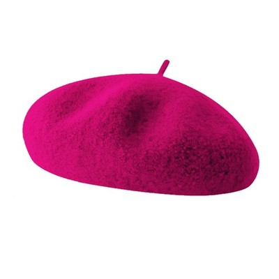 Wool Berets for Women - Classic French Beret Hats for Women and Kids Solid Co...