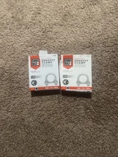 2  Sure Bilt Heavy Duty 2-1/4" Exhaust Clamp, 3/8" U-Bolt, 17126