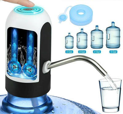 #ad New Automatic Universal Electric Water Dispenser Pump 5 Gallon USB Bottle Switch $5.09
