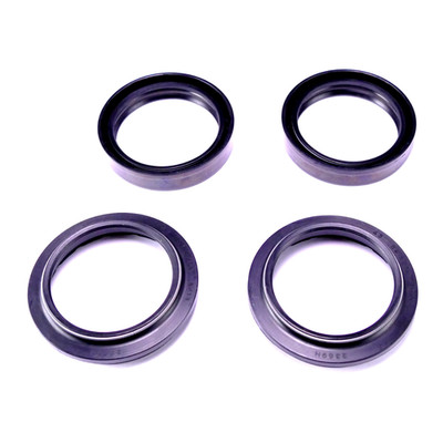 Gabelsimmerringe Staubkappen Set für Honda CBR 600 RR PC37 2003-2004