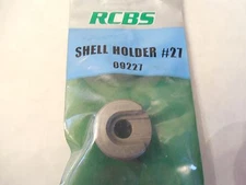 *NEW;  RCBS Shell Holder #27;  09227;  357 Sig, 40 S&W, 10mm Auto