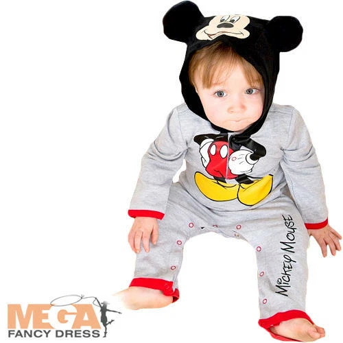 Mickey Mouse Romper Baby Boys Fancy Dress Disney Babies Childs Costume Outfit