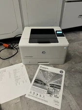 HP LASERJET PRO M402DNE Printer Works great Power Cord Included