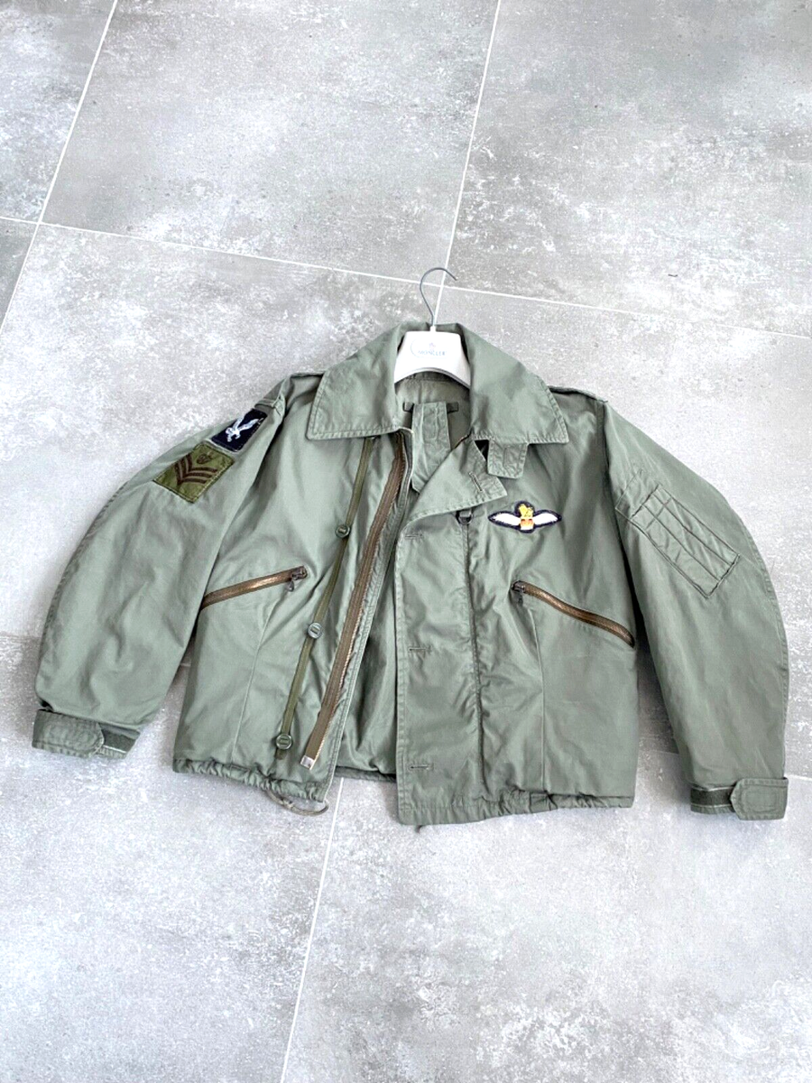 RARE Vintage Men's FLYER'S RAF MK3 COLD WEATHER Army Bomber Jacket