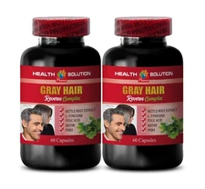 Vitamin B-6 - GRAY HAIR REVERSE - Pantothenic Acid 2 Bottles