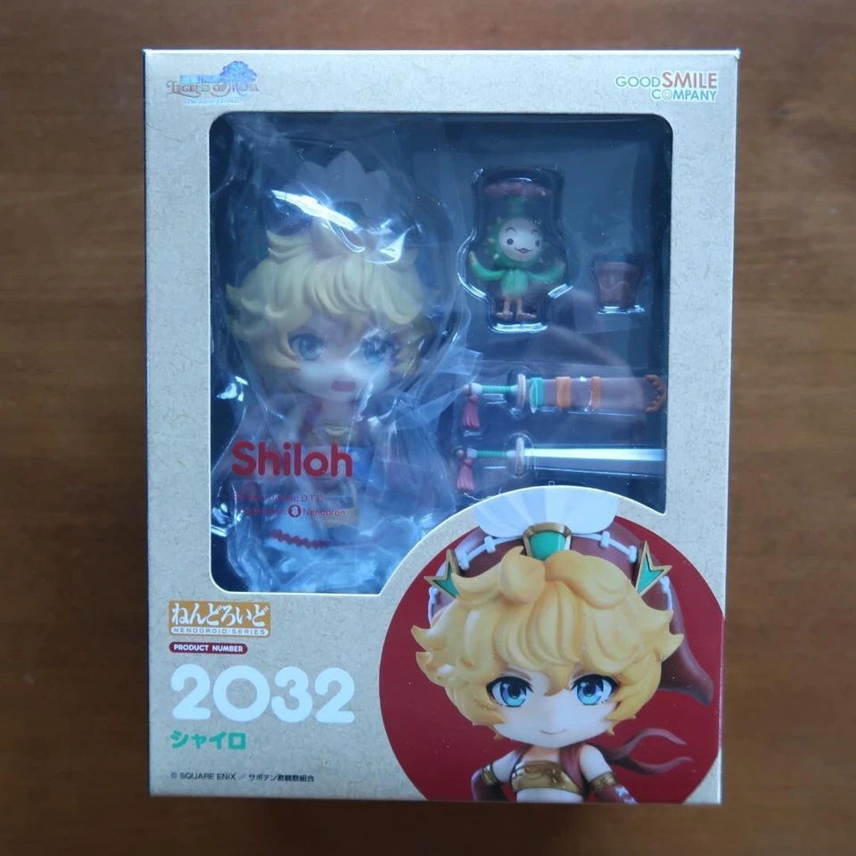 Nendoroid 2032 Seiken Densetsu Legend of Mana The Teardrop Crystal Shiloh usado Foto 2 de 4