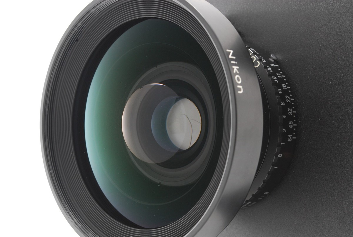 レア！！　ニコン　ニッコール-SW 150mm 1:8 ジナーボード付 8×10 希少 NIKON NIKKOR-SW 150mm 1:8 COPAL 1シャッター 大判カメラ