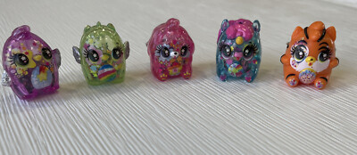 Hatchimals CollEGGtibles, Limmy Edish Glamfetti - CONFETTI Hatchy Set Of 5 - HTF