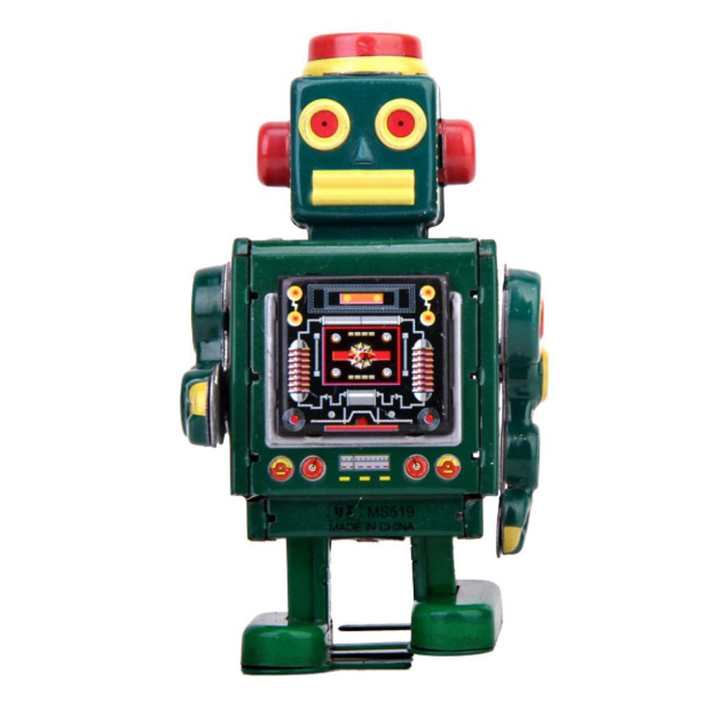 Marching Green Robot 4