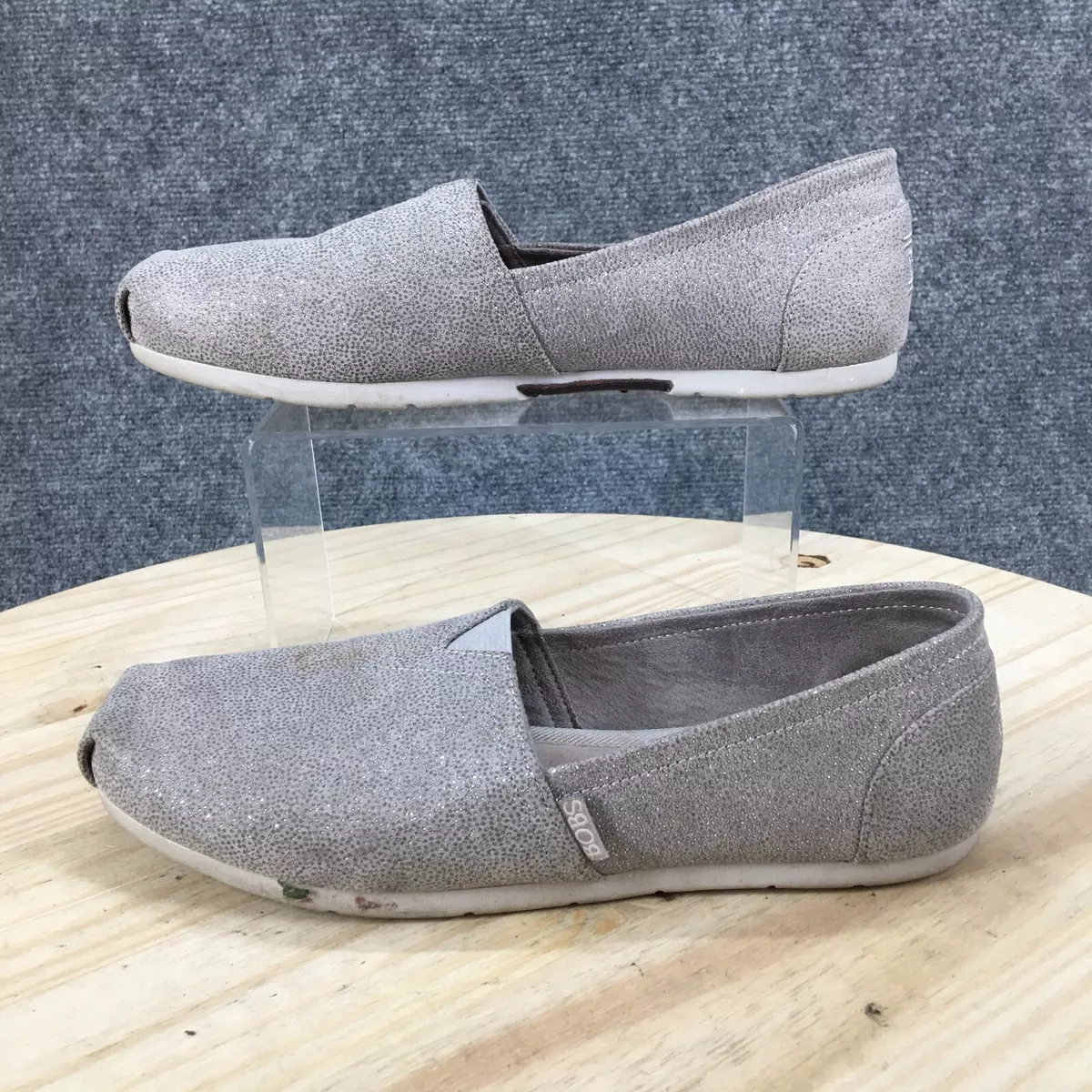 Bobs Shoes Womens 9.5 Plush Express Your Self Loafers Flats 31460