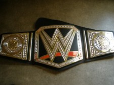 Mattel 2014 WWE World Heavyweight Champion Belt Toy for Kids SU74 