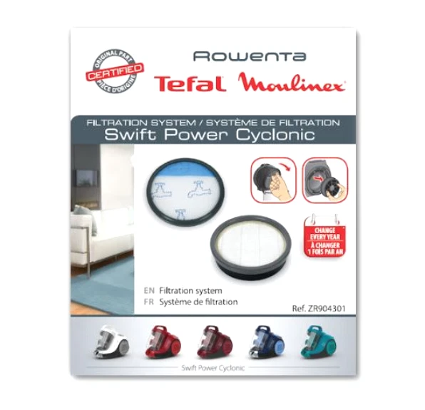 PakTrade Filtro HEPA Per Aspirapolvere Rowenta Silence Force RO4723 - Ricambio Compatibile H13 - 2