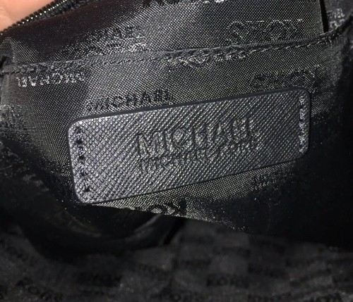 NEW!! $398 MICHAEL KORS Fulton Large Grab Tote Bag BLACK Saffiano Leather HTF - Picture 6 of 8
