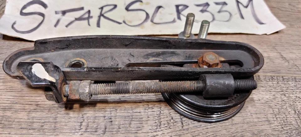 1998-2008 Subaru Forester A/C Drive Belt Idler Pulley Tensioner w/Bolts Complete - Image 3 of 4