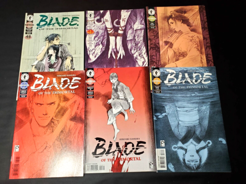 Blade Comic Books Issues 1,2,4,5,6,7 Random assortment Hiroaki Samura - Afbeelding 1 van 14