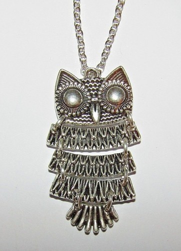 Huge choice OWL pendants necklaces lots of crystal detail new gift idea fast UK - Picture 49 of 58