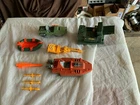 GI Joe vehicle lot boat hovercraft vintage parts missiles pieces 1980s early 90s