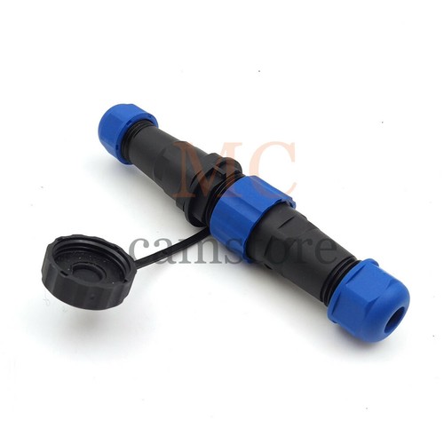 SD16 IP67 9Pin Waterproof Connector Plug Socket,9Pin Industrial Power Connector - Picture 7 of 8